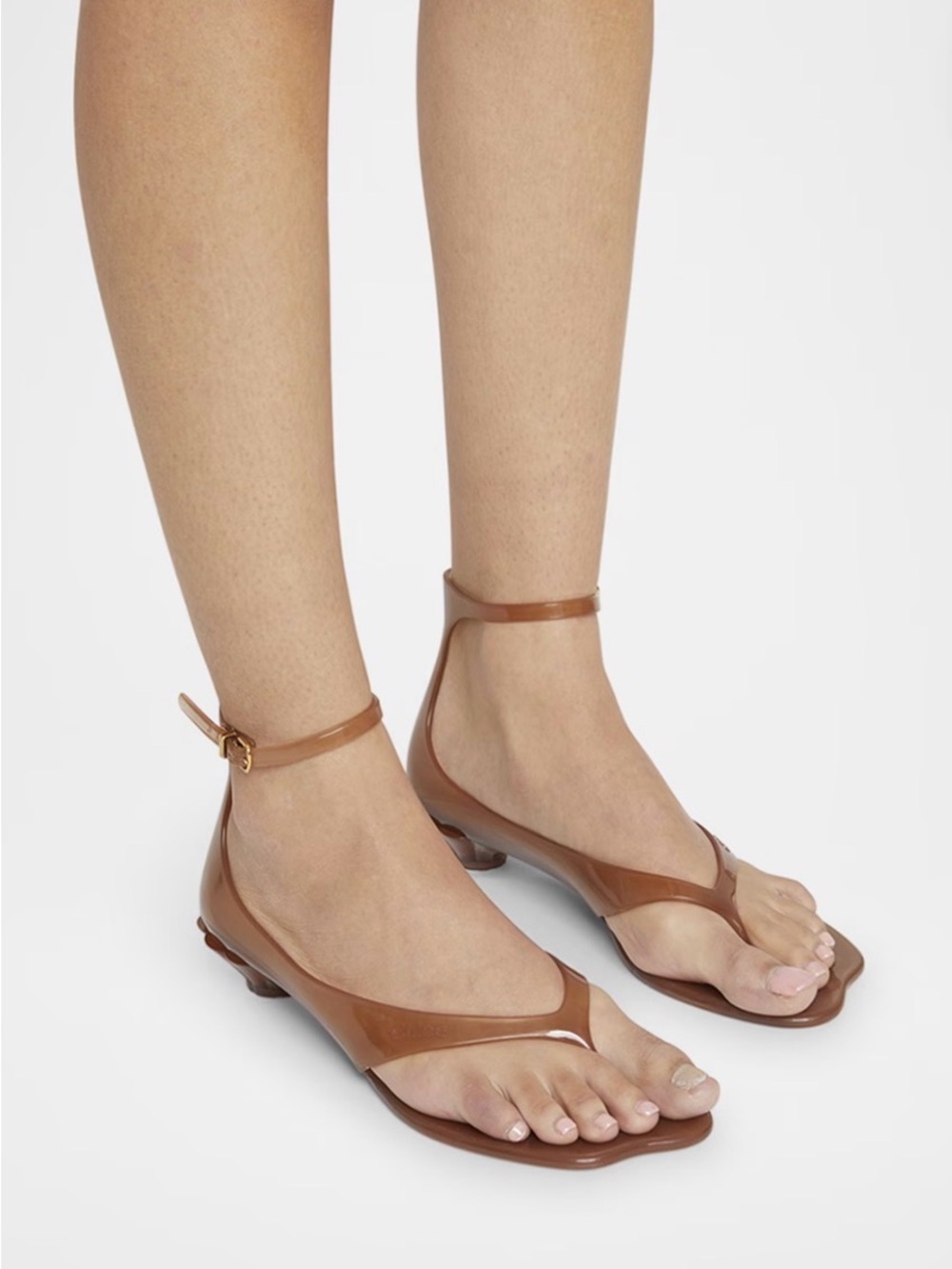 Chloe Jelly Thong Sandals